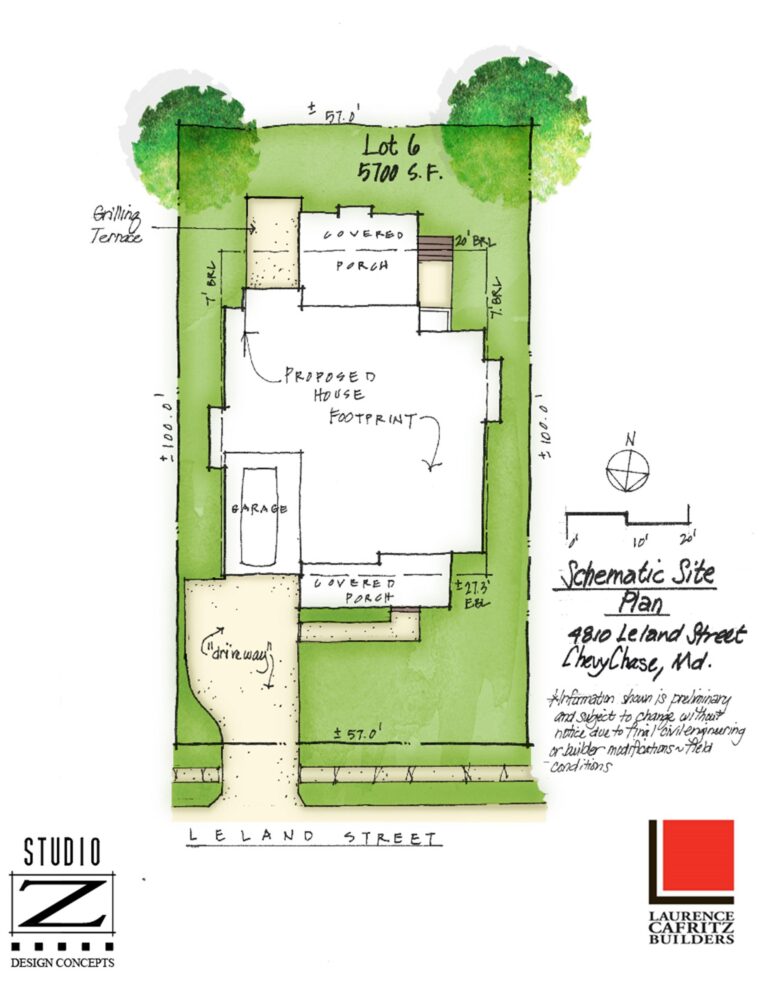 4810 Leland site plan