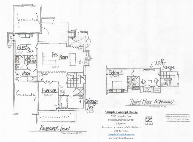 5210 Hampden A Third Floor Basement