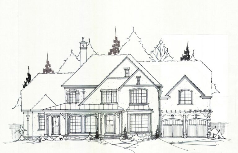 5406 Moorland Front Concept Sketch scaled