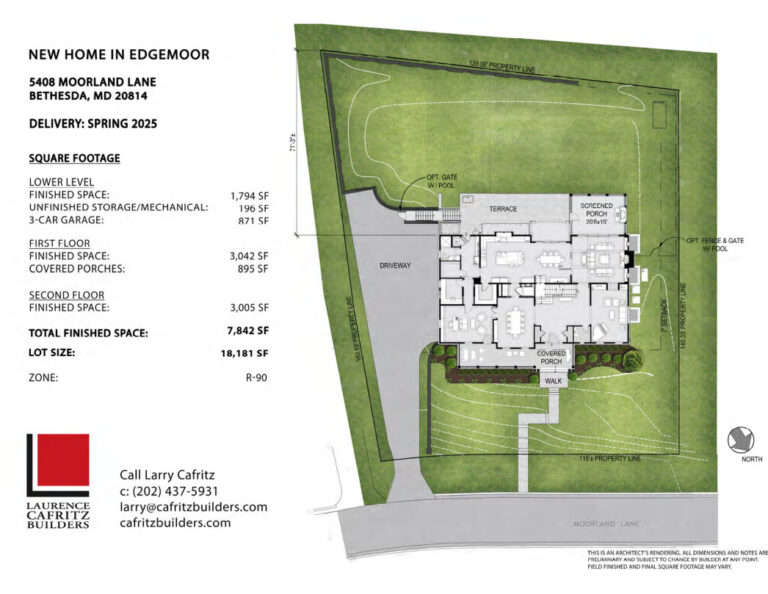 5408 Moorland site plan