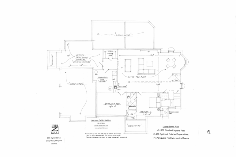 6006 Highland basement